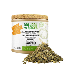 Natural Spices Jalapeno Peper Groen Granulaat (30 gram)