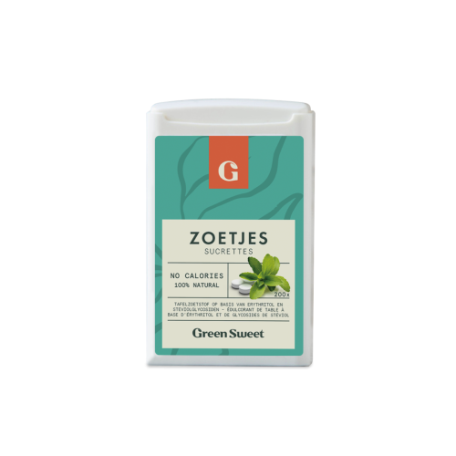 Green Sweet Stevia Zoetjes Dispenser (200 st)