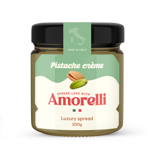 Amorelli pistache spread 200 gram